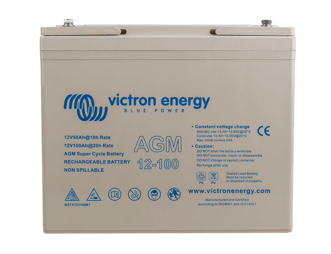 Μπαταρία VICTRON 12-100 12V 100Ah (C20) VRLA - AGM