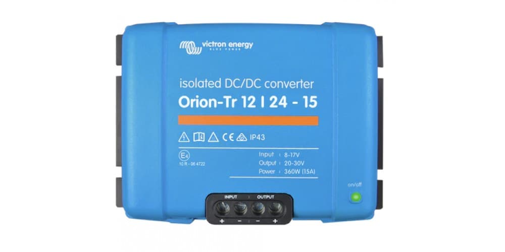 ΜΕΤΑΣΧΗΜΑΤΙΣΤΗΣ DC-DC Orion 12V/24V 360W