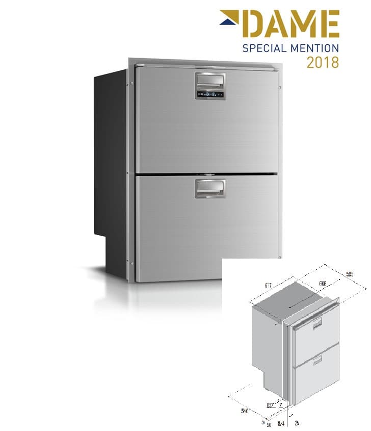 ΨΥΓΕΙΟΚΑΤΑΨΥΚΤΗΣ DRW180A 12/24/220V 150L