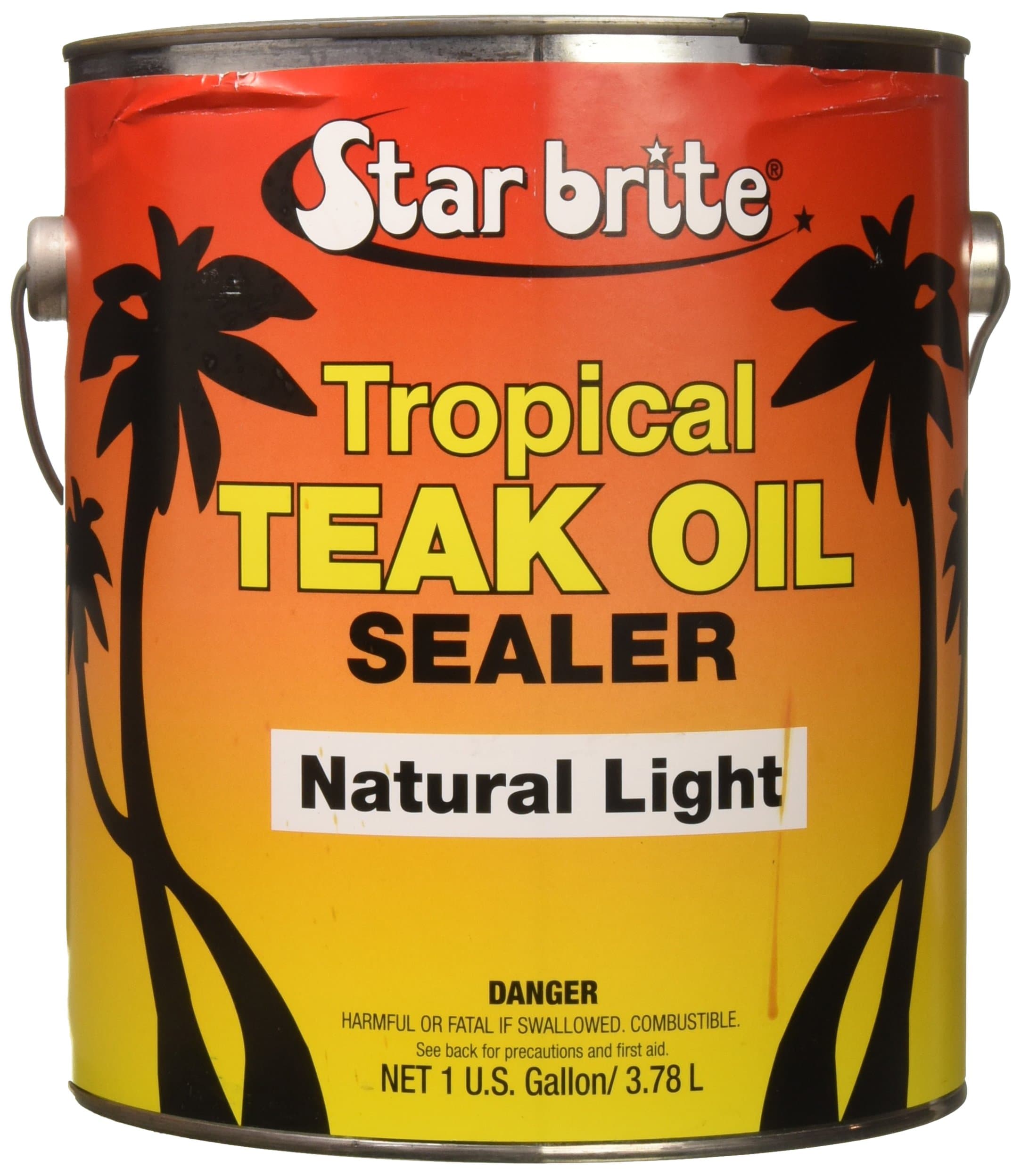 TROPICAL TEAK OIL/SEALER NATURAL 1 GAL