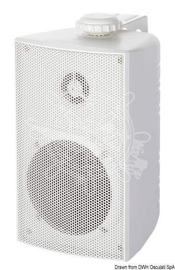 ΗΧΕΙΑ MARINE 2x60W ΕΞΩΤ. ΛΕΥΚΑ
