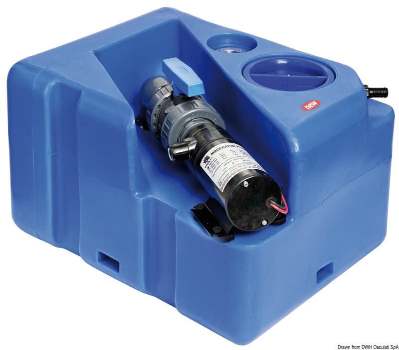 ΔΟΧΕΙΟ ΛΥΜΑΤΩΝ 40l ΜΕ ΑΝΤΛΙΑ 12V