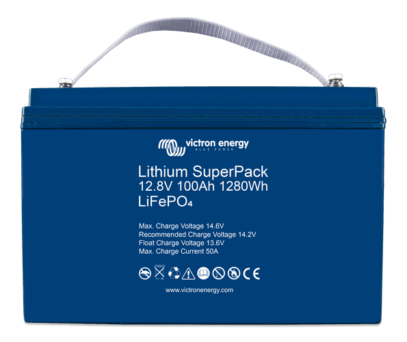 Μπαταρία VICTRON 12-100 LiFePO4 - SuperPack Lithium τεχνολογίας - 12.8V 100Ah