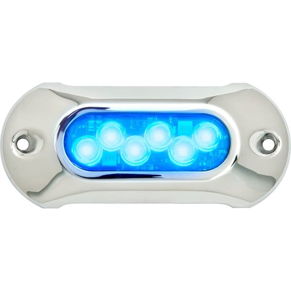 ΦΩΣ ΥΠΟΒΡΥΧΙΟ 6-LEDs ΜΠΛΕ 127x55mm