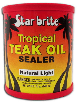 TROPICAL TEAK OIL/SEALER NATURAL 950ml