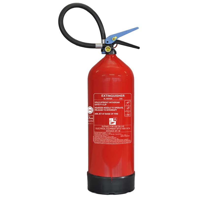 LALIZAS Πυροσβεστήρας Νερού PFAS Free, 9L, Πεπιεσμένος, με επιτοίχια βάση,SOLAS/MED (EN,GR,CN)
