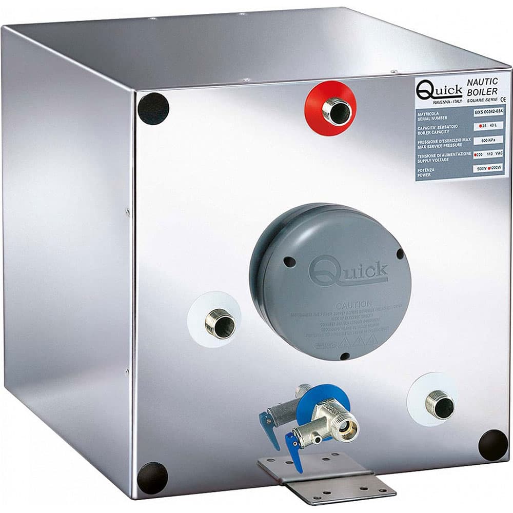 ΘΕΡΜΟΣΙΦΩΝΑΣ QUICK 40Lt. ΤΕΤΡΑΓΩΝΟΣ ΙΝΟΧ BXS40 FLBXS4012S00A00