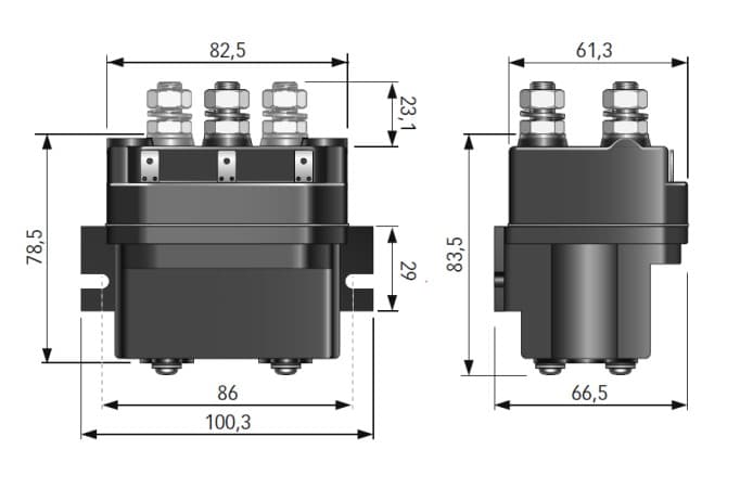 ΡΕΛΕ ΕΡΓΑΤΗ QUICK 150Α T6415-24 REV FTT641524000B00 3
